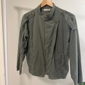 Olive Green Cargo Jacket X-Small